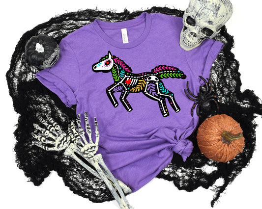 Cute Skeleton Horse Youth T-Shirt