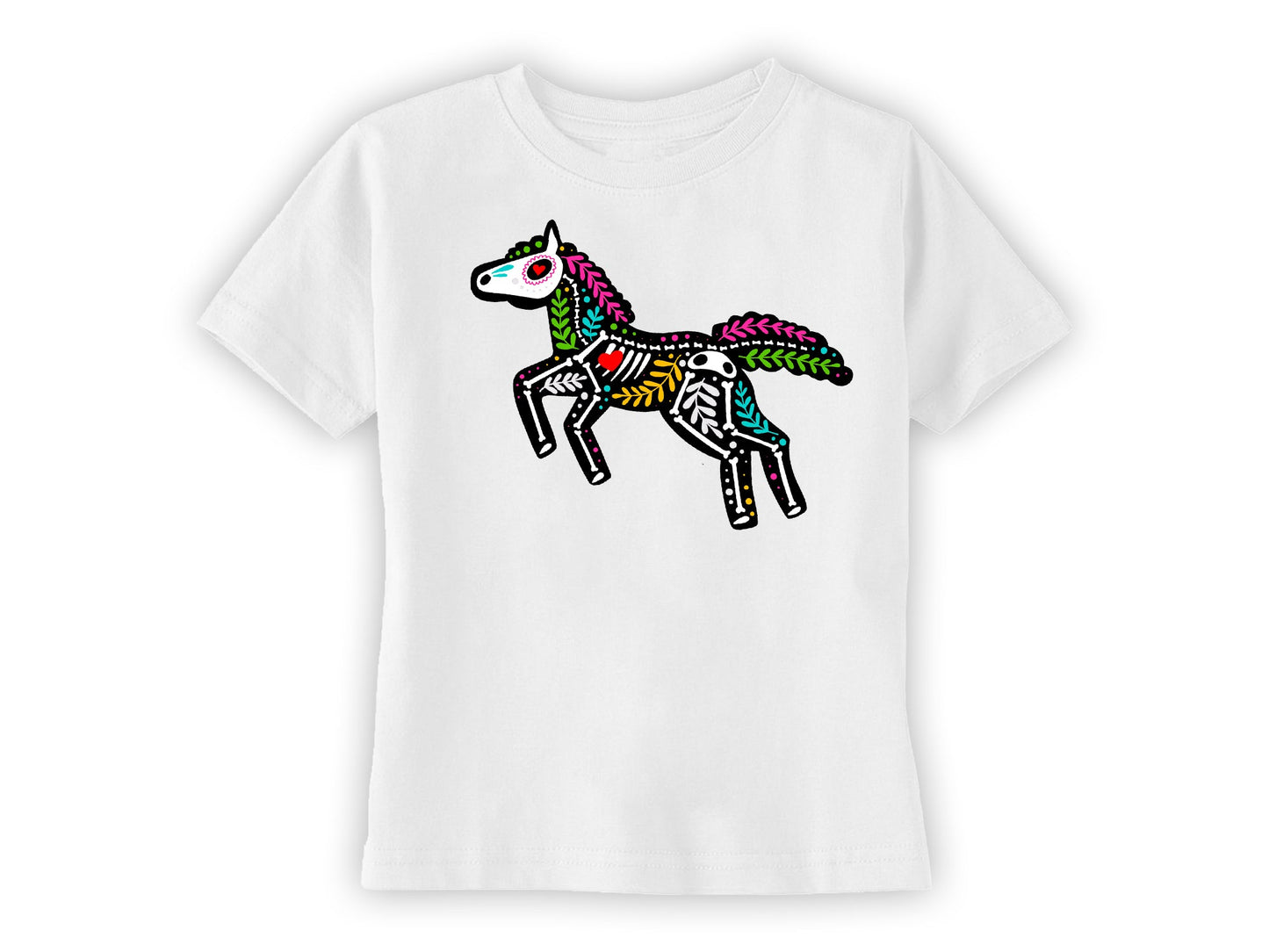 Cute Skeleton Horse Youth T-Shirt