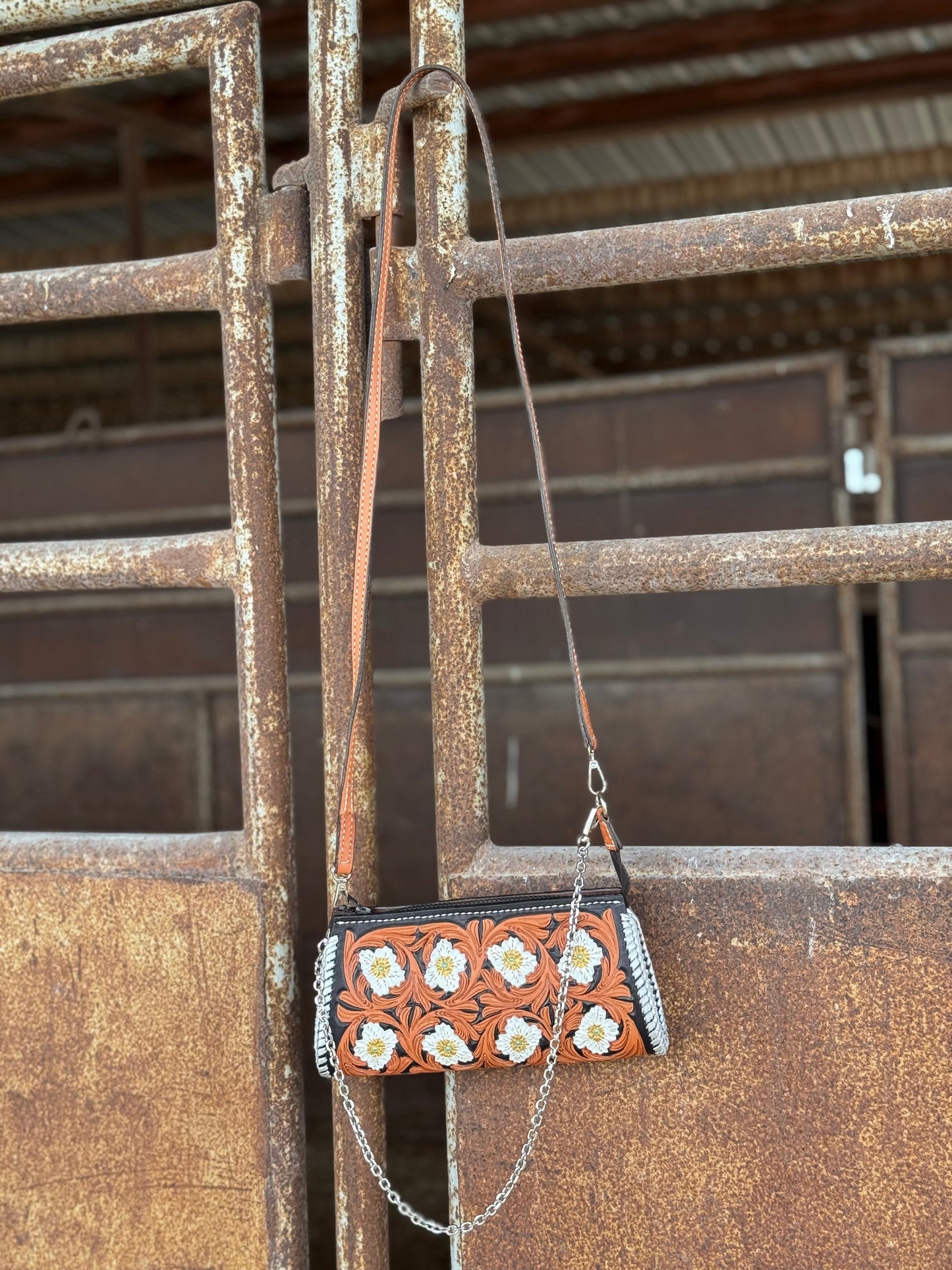 ARRIVING JUNE 27 Pony Purse- White