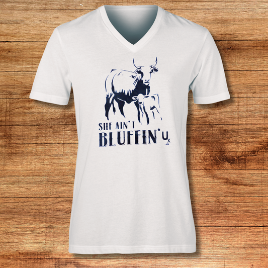 She Ain't Bluffin Tee
