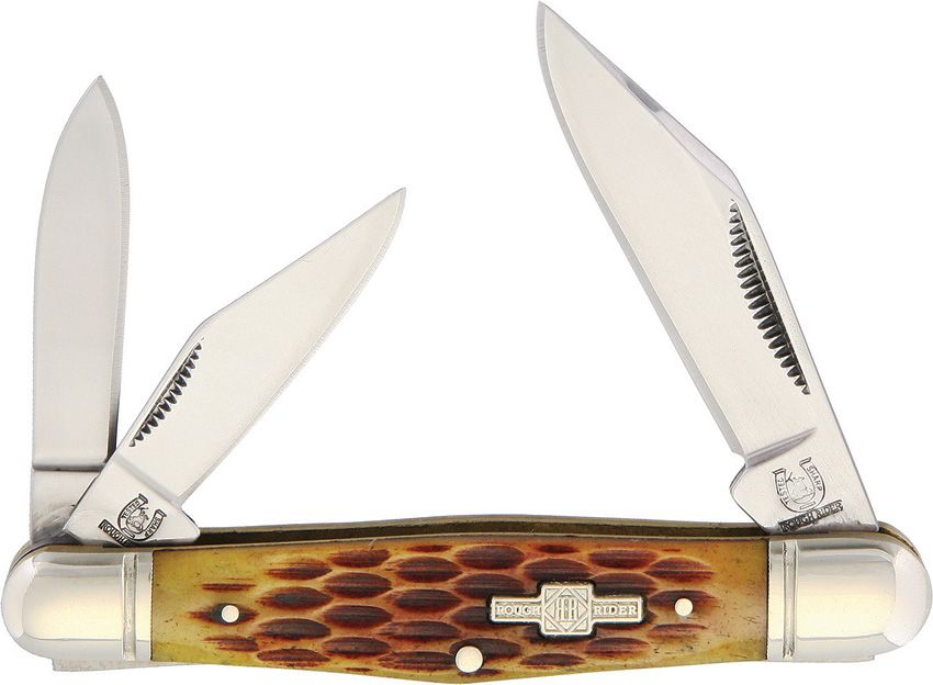 Rough Rider - Whittler Amber Bone