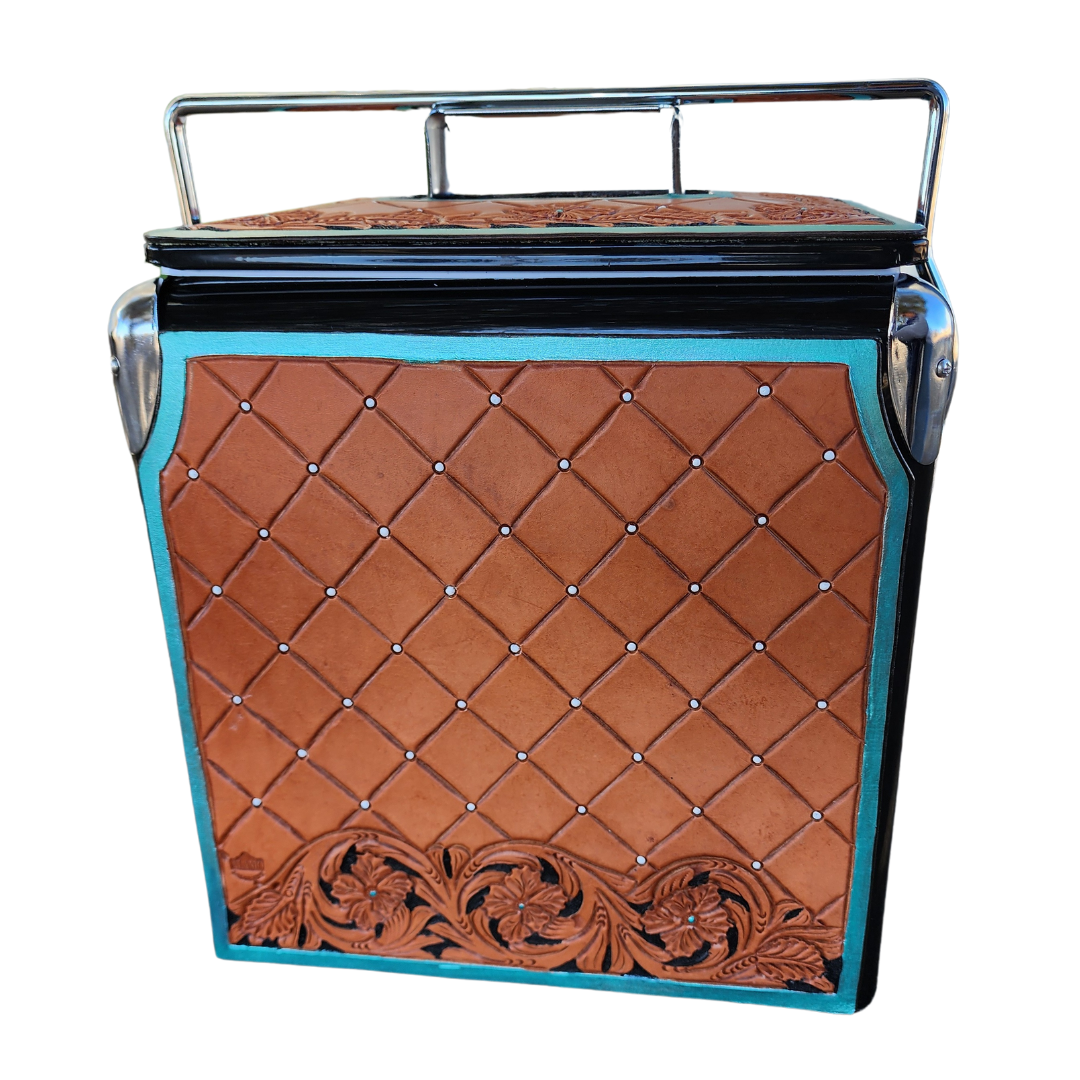 Retro Rodeo Black Cooler- El Pinto