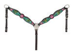 Royal King Pink Cactus Pony Breastcollar