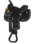 King Series Mini Strantford Suede Barrel Saddle