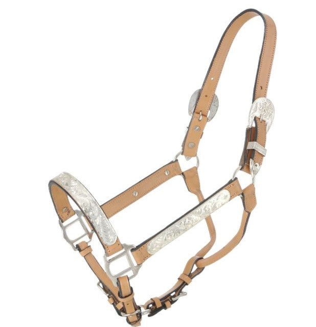 Royal King Silver Bar Show Halter - Full