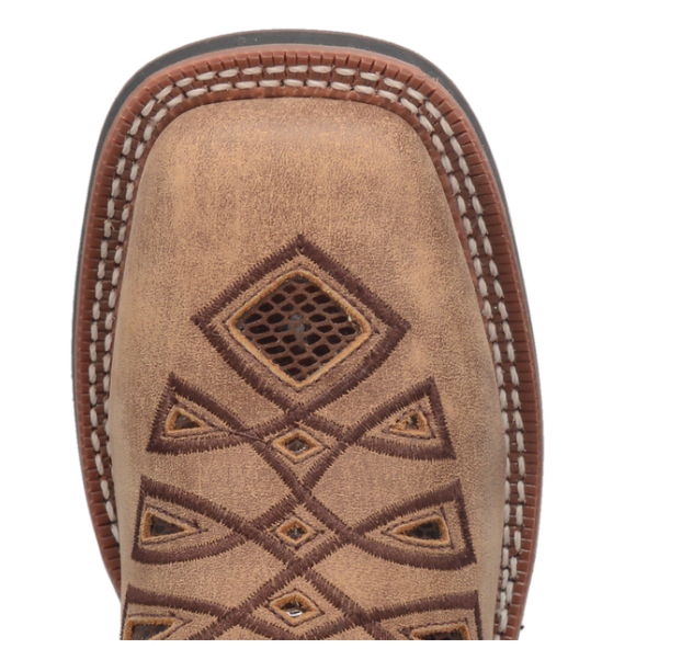 Women's Kite Days Brown Leather Boot by Dan Post