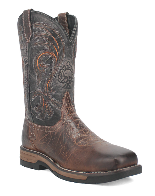 Men's Hawke Steel Toe Leather Boot by Dan Post