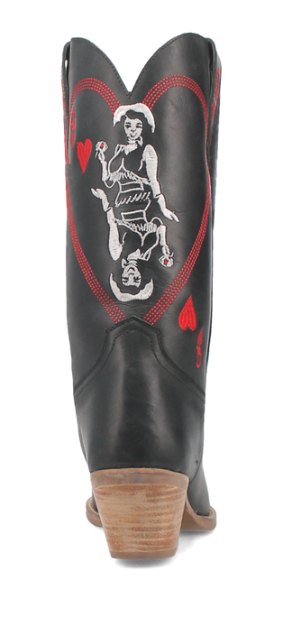 Women's Queen A Hearts Leather Boot by Dan Post