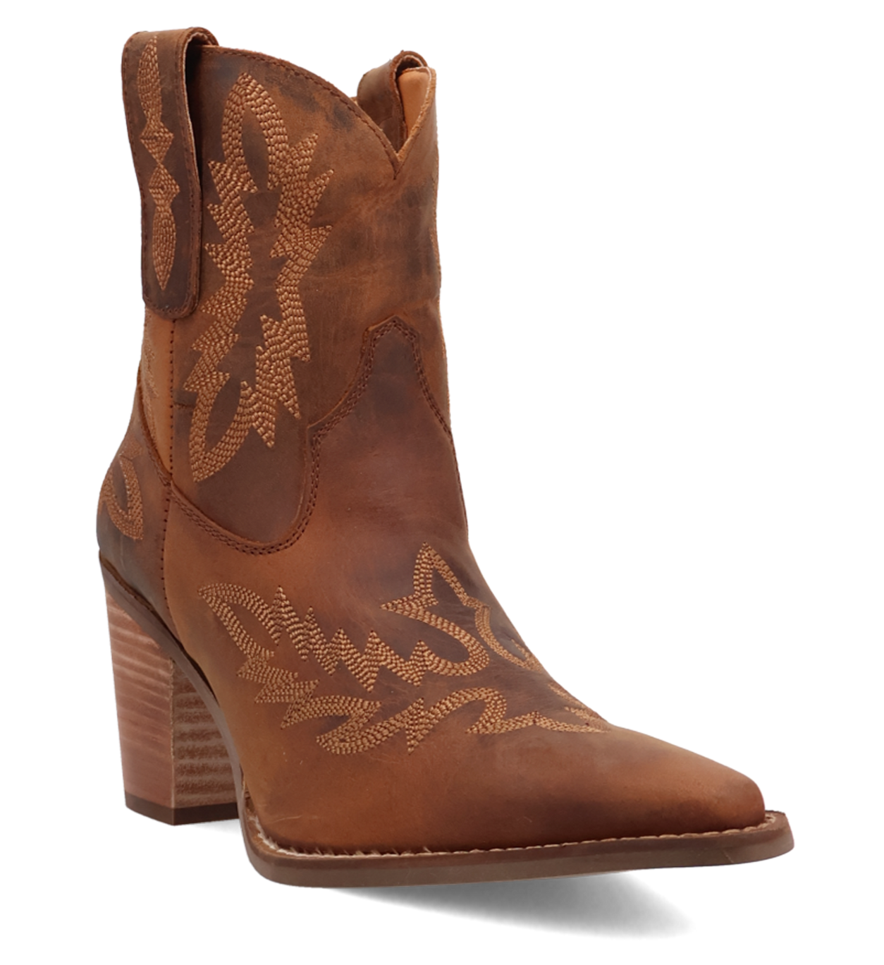 Women's Rocky Top Leather Bootie by Dan Post