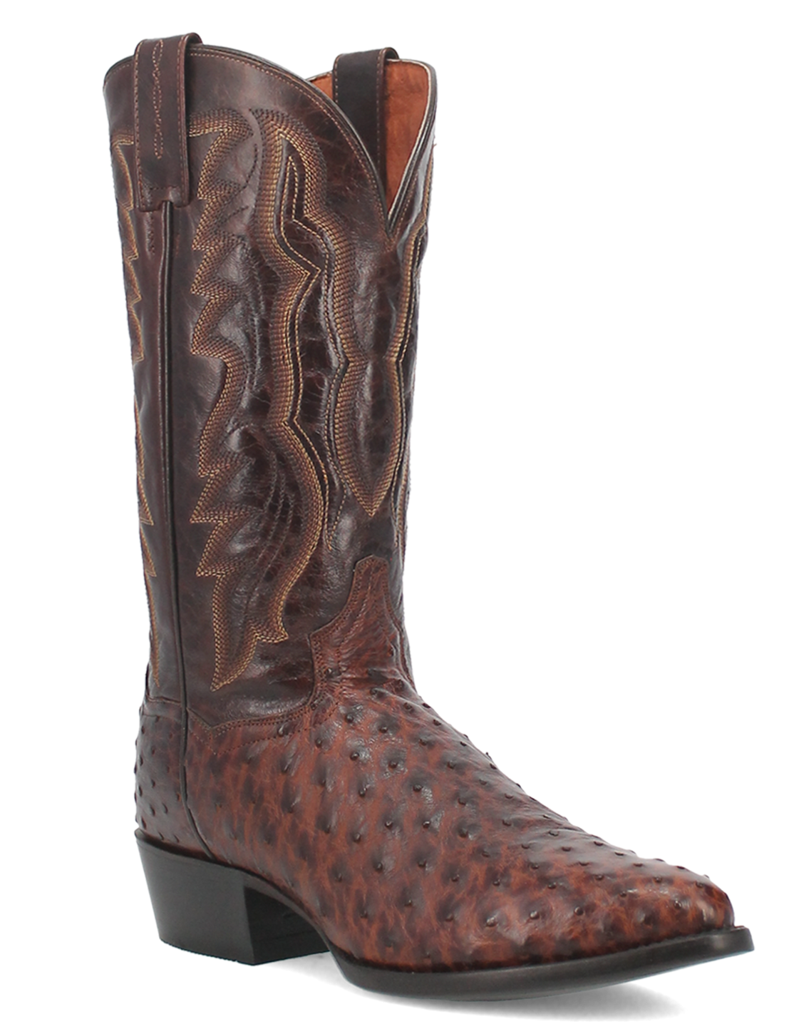 Men's Pershing Full Quill Ostrich Boot by Dan Post