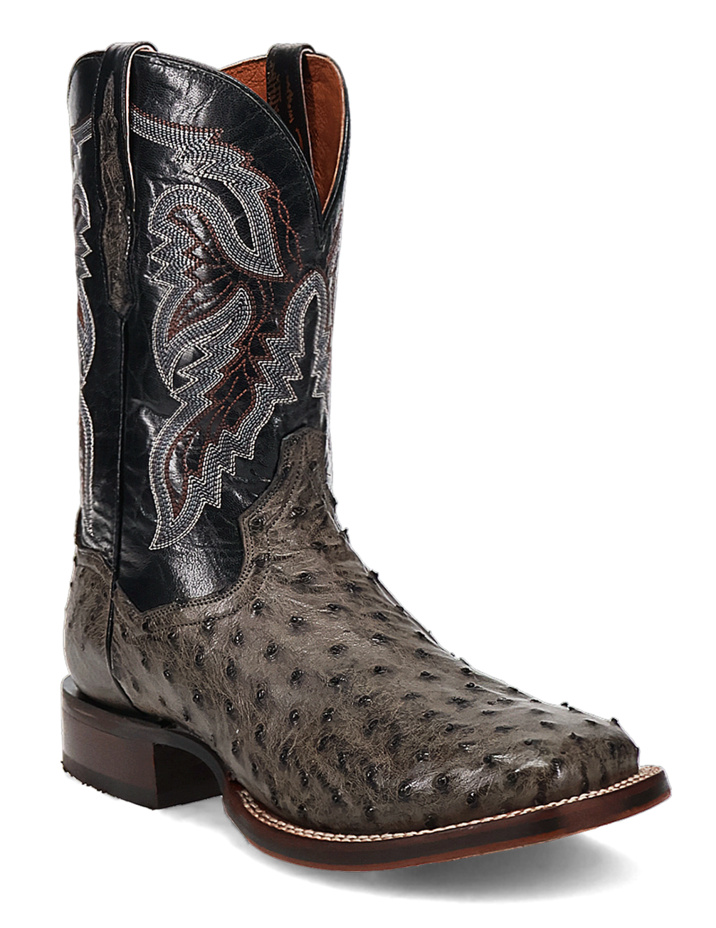 Men's Alamosa Full Quill Ostrich Boot by Dan Post