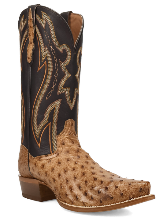 Men's Grit Full Quill Ostrich Boot by Dan Post