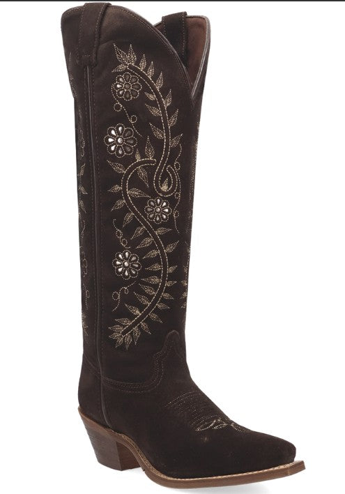 Ladies Laredo Suede Solara Leather Boots