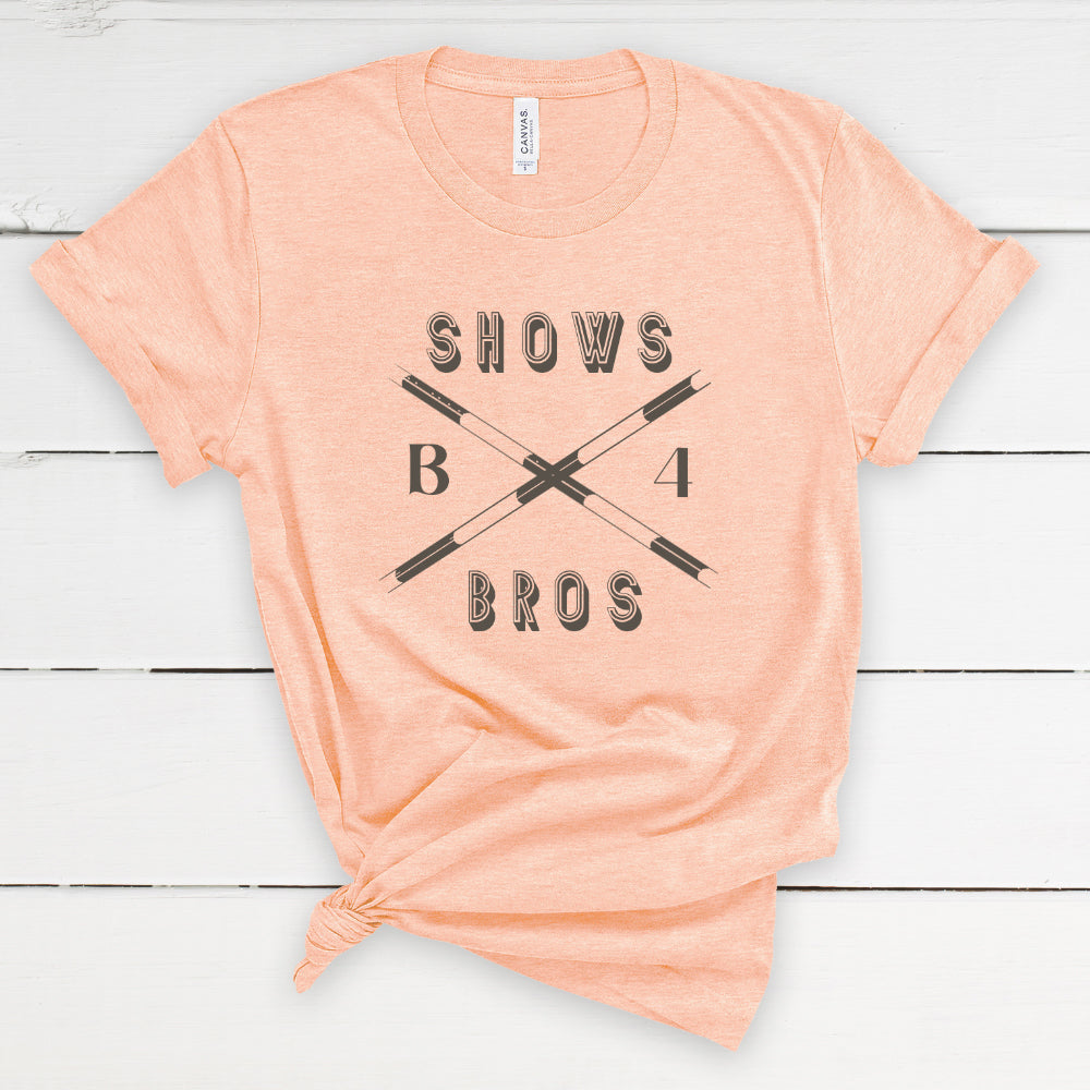 Shows Before Bros Adult T-Shirt