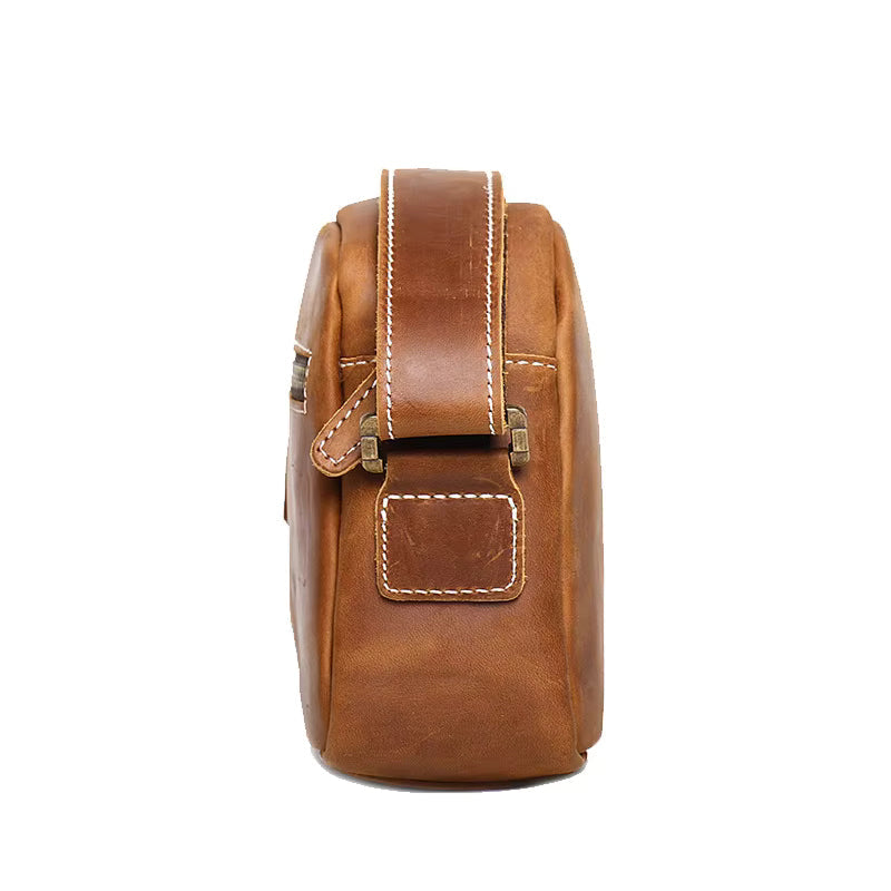 Soren Vintage Leather Crossbody Bag Sling | Versatile and Durable Leather Bag