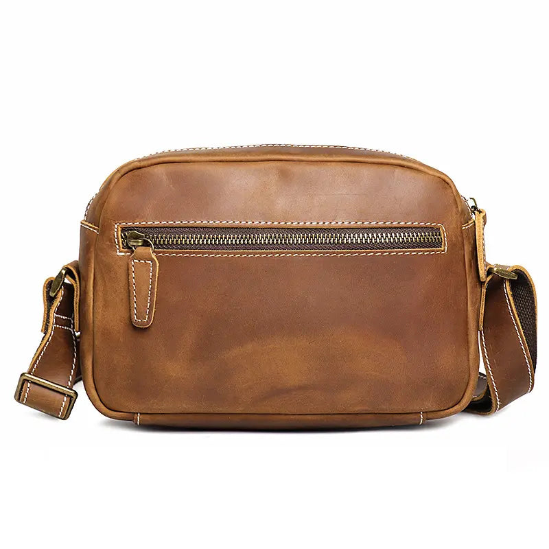Soren Vintage Leather Crossbody Bag Sling | Versatile and Durable Leather Bag