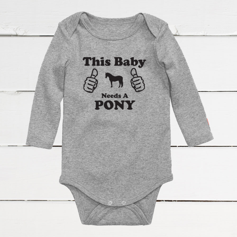 This Baby Needs A Pony Infant Bodysuit