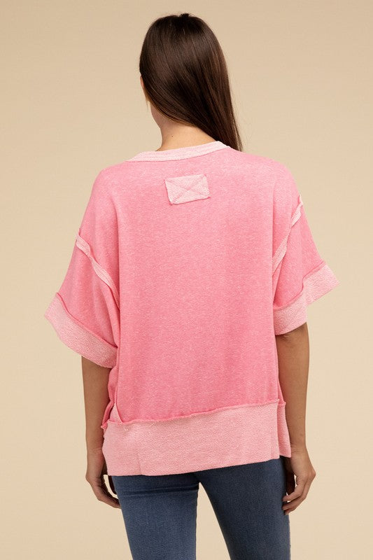The Ryann Drop Shoulder Top