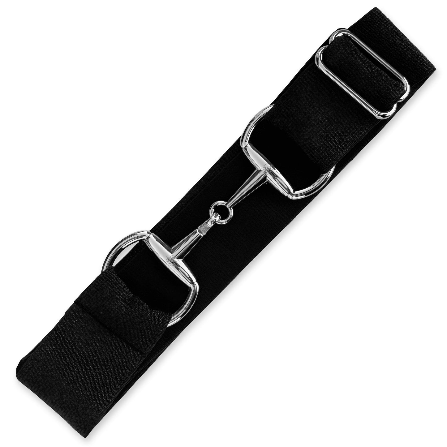 B&W - Black Elastic Equestrian Belt