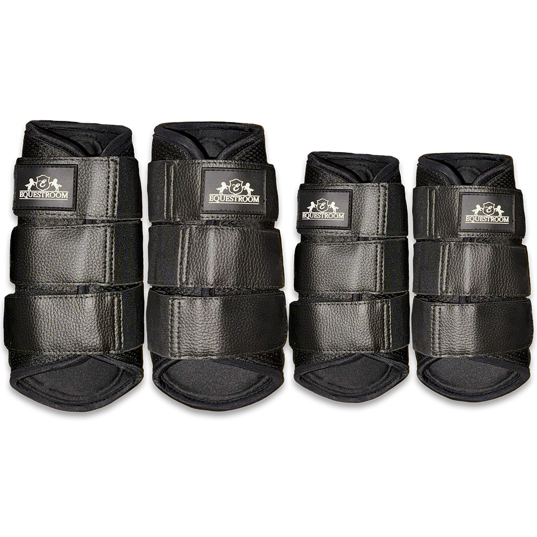 B&W - Black Brushing Boots (Set of 4)