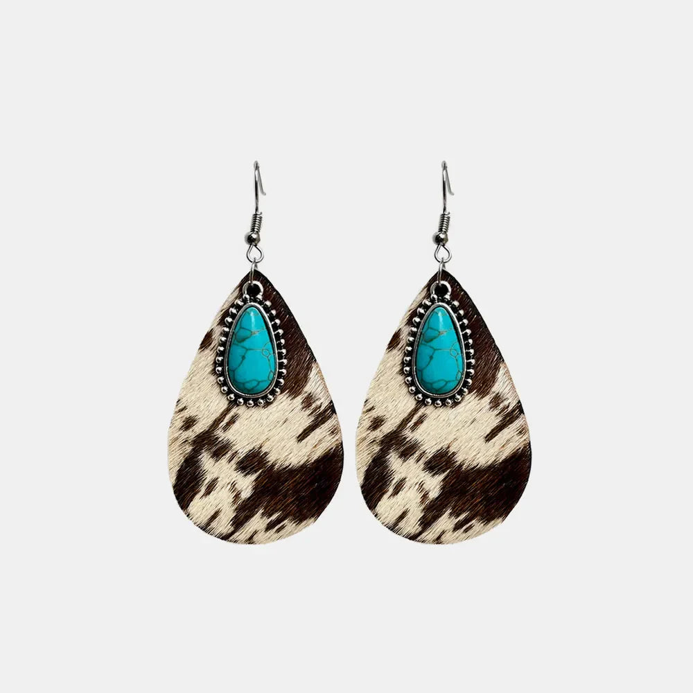 Turquoise Teardrop Earrings - 3 Styles