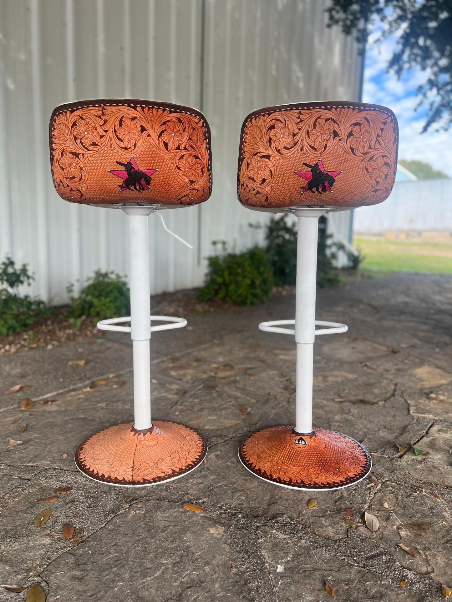(PRE-ORDER) The Cowboy Saloon Bar Stools (Style #2)