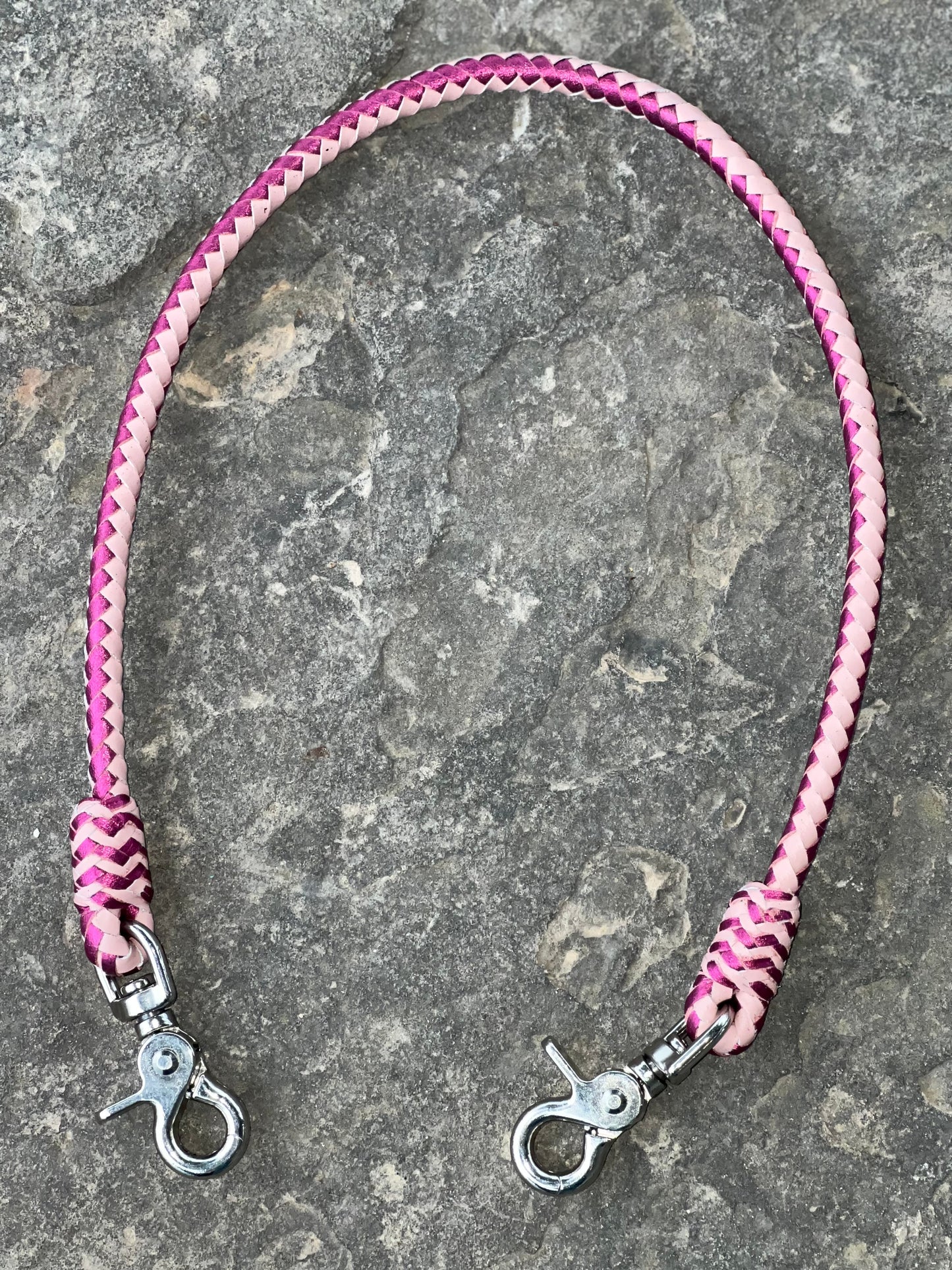 Hand braided strap (CLUTCH (22")& SHOULDER (38") LENGTHS! )