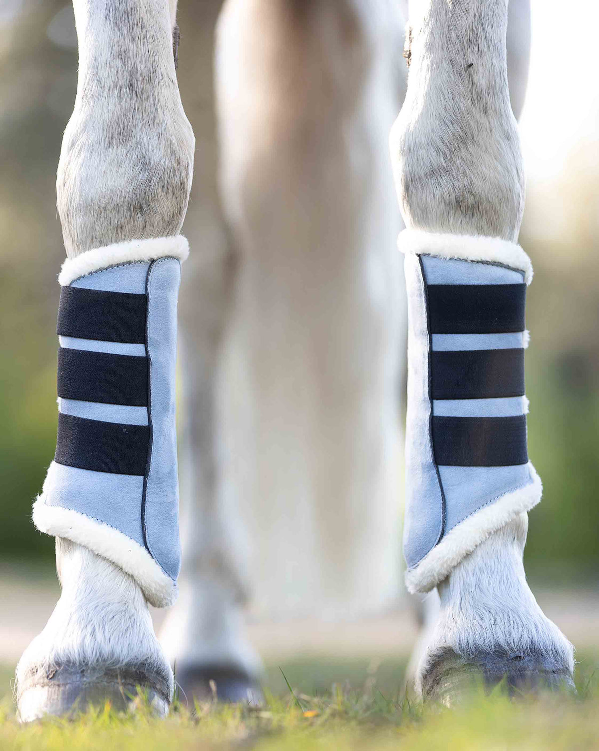 Moonstone Blue Saddle Pad Set
