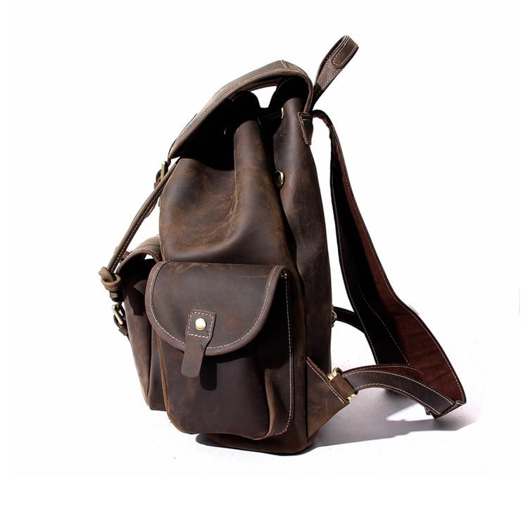 brown genuine leather backpack The Asmund Backpack | Genuine Leather Rucksack