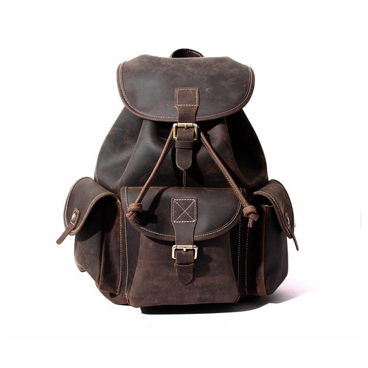 dresden flap leather backpack The Asmund Backpack | Genuine Leather Rucksack