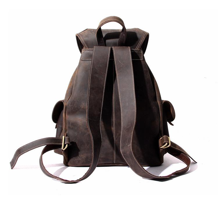 aushan faux leather backpack The Asmund Backpack | Genuine Leather Rucksack