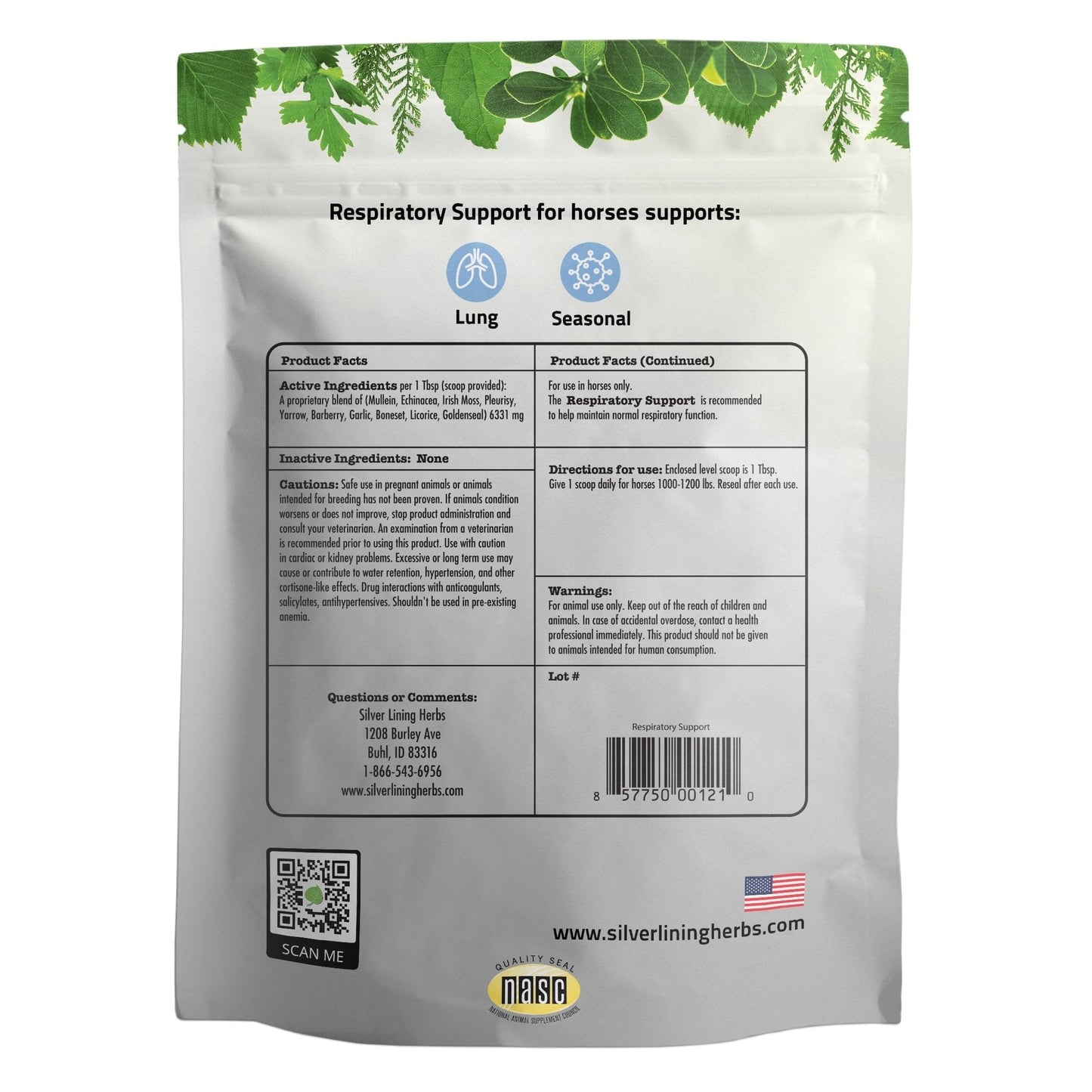 Respiratory Support for Horses