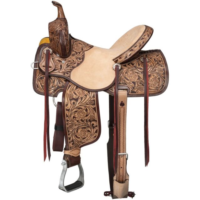 Silver Royal Youth Moulton Barrel Saddle