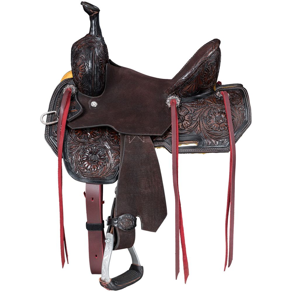 Silver Royal Youth Sawyer Barrel Saddle