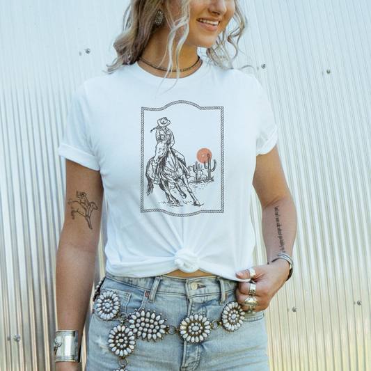 Sunset Ride Tee