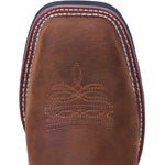 Men's Laredo Rockwell Brown Cowboy Boot - Steel Toe