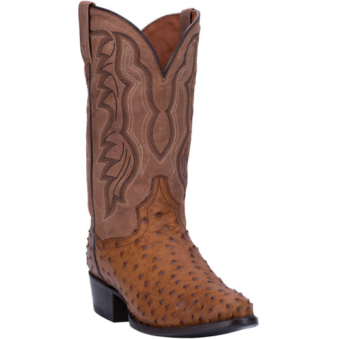 Men's Dan Post Ostrich Boots - Tempe