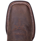 Dan Post Women's Brown Western Boots - Wide Square Toe