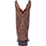 Dan Post Women's Brown Western Boots - Wide Square Toe