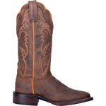 Dan Post Women's Brown Western Boots - Wide Square Toe