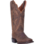 Dan Post Women's Brown Western Boots - Wide Square Toe