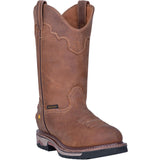 Men's Round Toe Saddle Leather Boot - Journeyman
