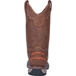 Men's Round Toe Saddle Leather Boot - Journeyman