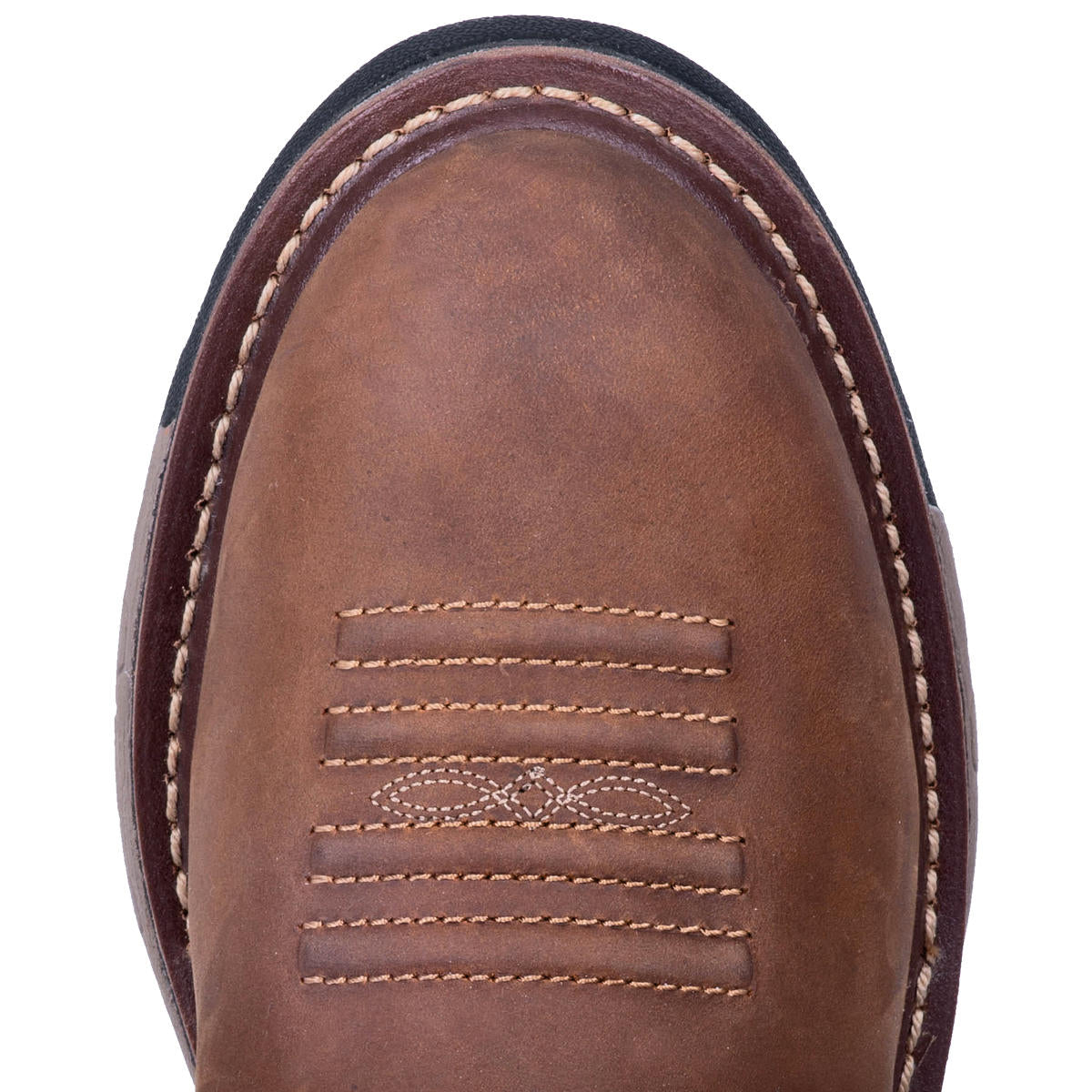 Men's Round Toe Saddle Leather Boot - Journeyman