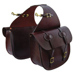 Traditional Leather Saddle Bags