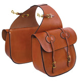 Traditional Leather Saddle Bags