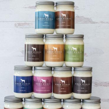 Grey Horse Candle 12oz Jar