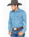 Wrangler Men's Long Sleeve  Work Shirt 70127SW