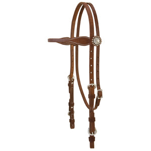 Stacy Westfall ProTack Oiled Browband Headstall
