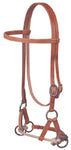 Harness Leather Side Pull, Single Rope